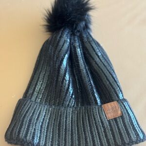 Simply Southern Black Sequin Beanie